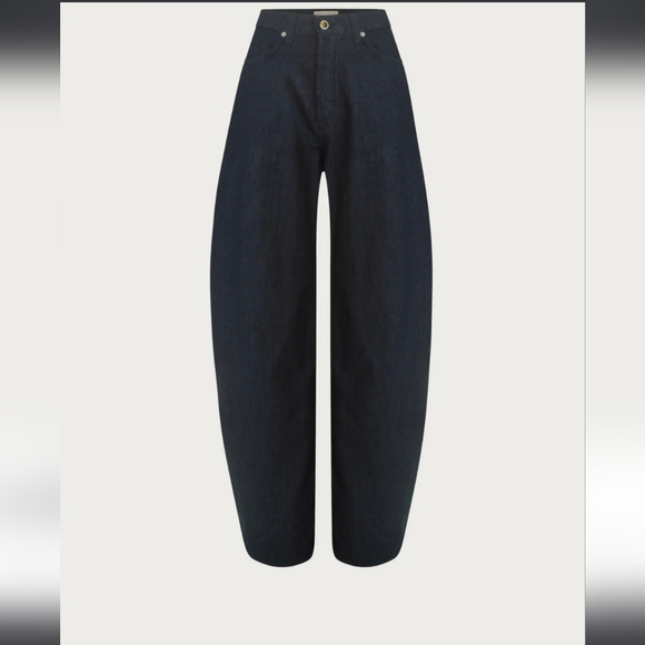 SAME Los Angeles The Barrel Jean Deep Indigo 28 $498 Instore 100%Japanese Denim - Picture 3 of 11